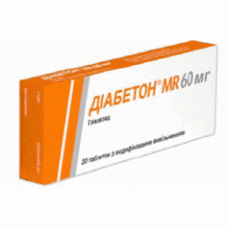 Diabeton MR tablets 30mg №60 Diabeton MR tablets 30mg №60